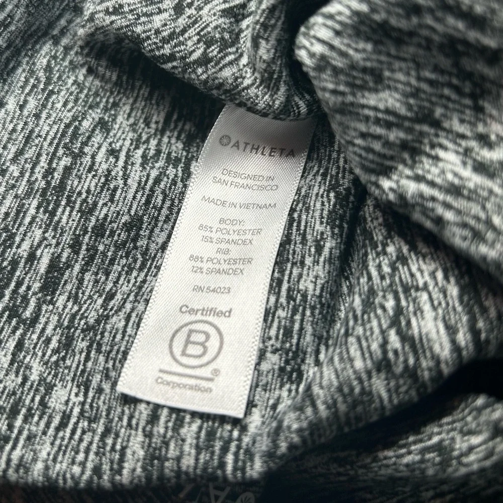 ATHLETA Exhale Heel Tight- Heathered Grey/ Size Small - Picture 7 of 8